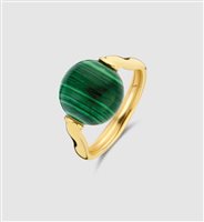 Anello Ti Sento Milano Donna in Argento Malachite 12231MA/56 - 12231MA/56